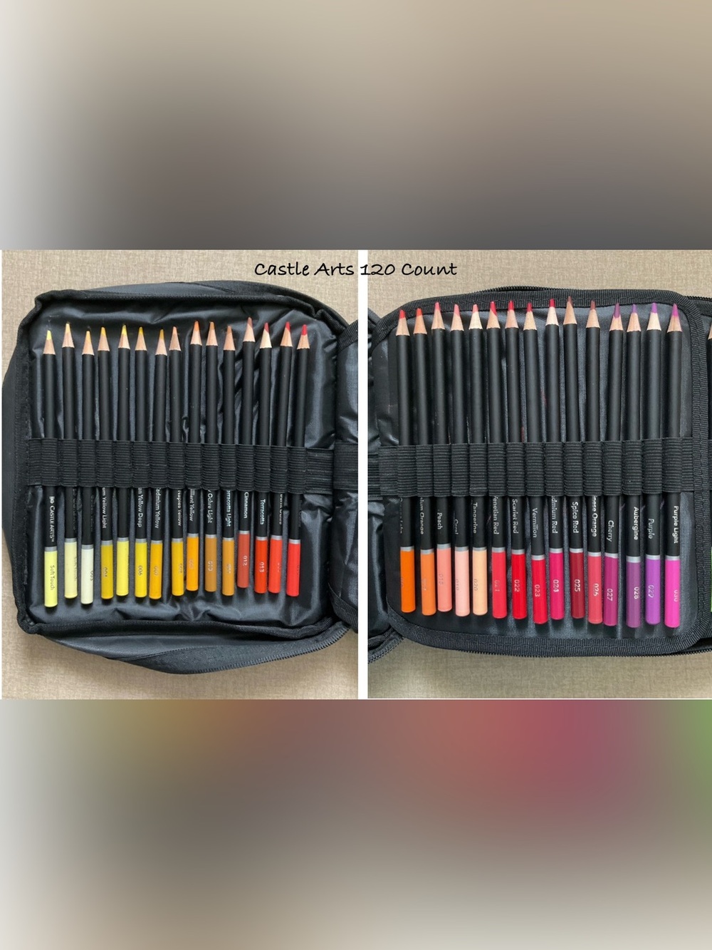 Castle Arts Colored Pencil Sets - Bundle of 3- EUC - Picture 5 of 13